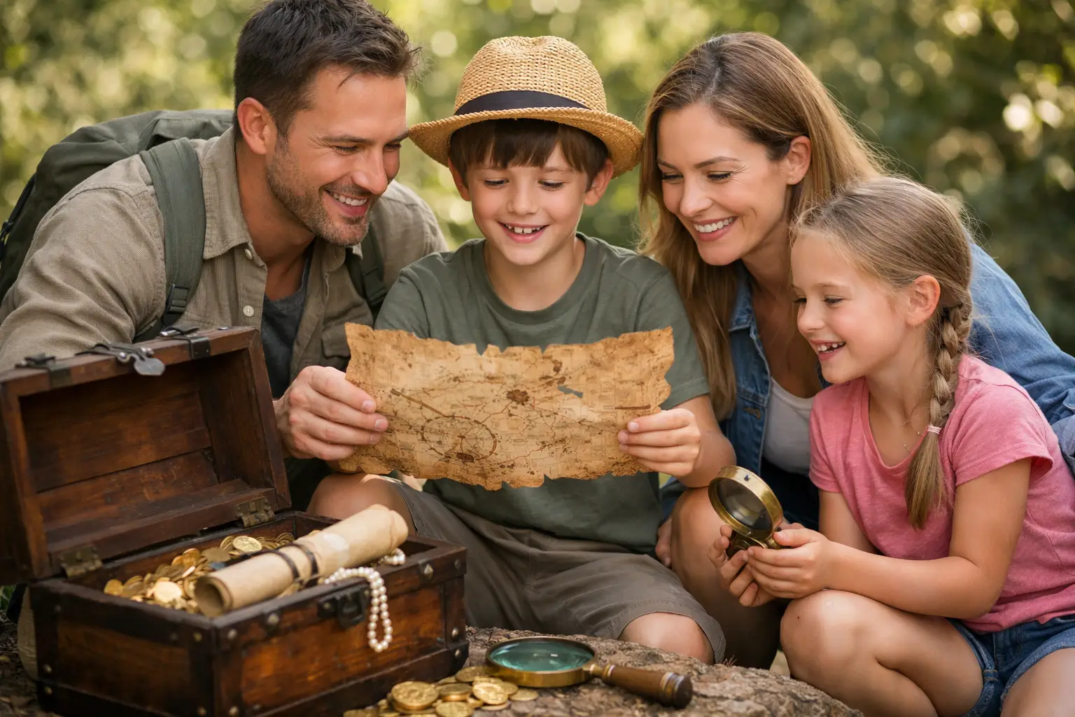Chasse au trésor en famille: mode d’emploi