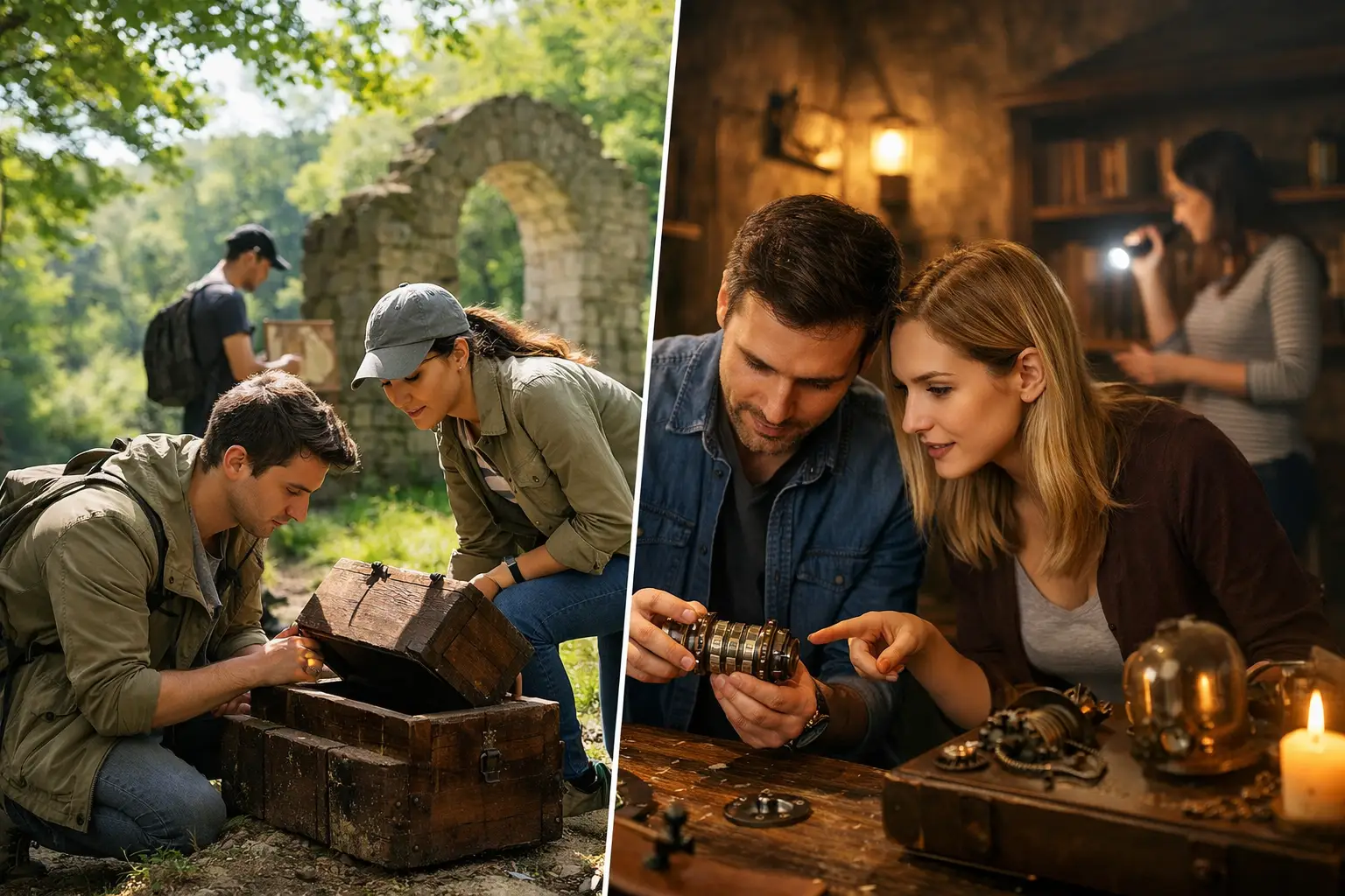 Escape game extérieur vs indoor : que choisir ?