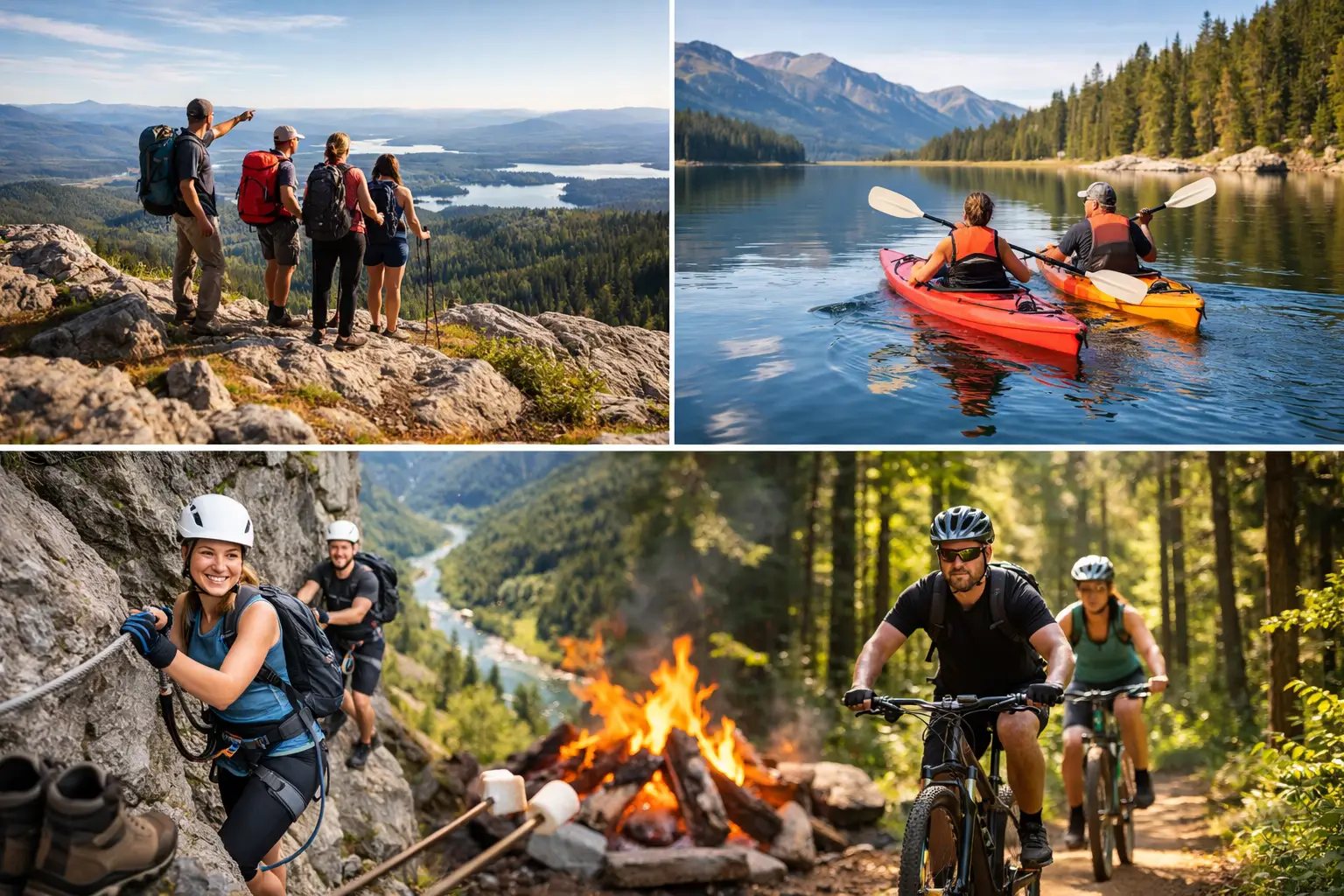 10 meilleures activités outdoor adultes
